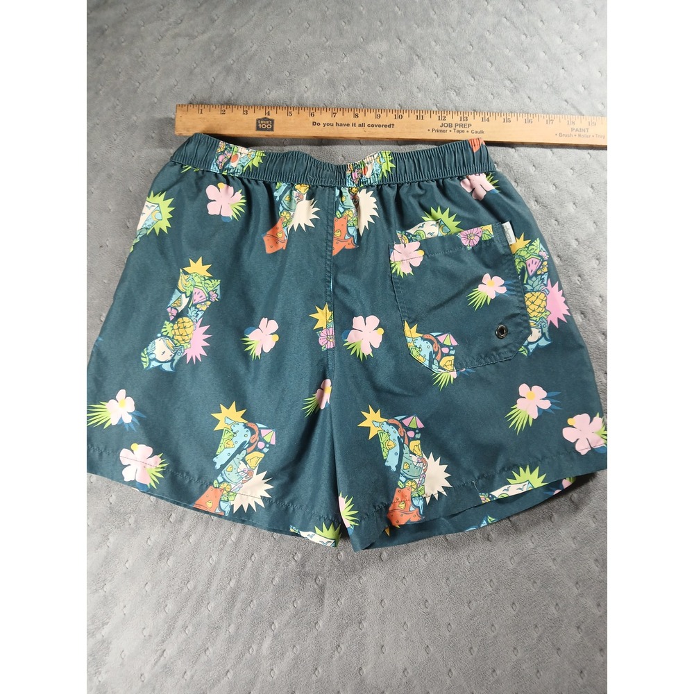 Maamgic Mens Swim Trunks Bundle Lot of 5 Flamingo Shark Floral Size Medium - Picture 2 of 7